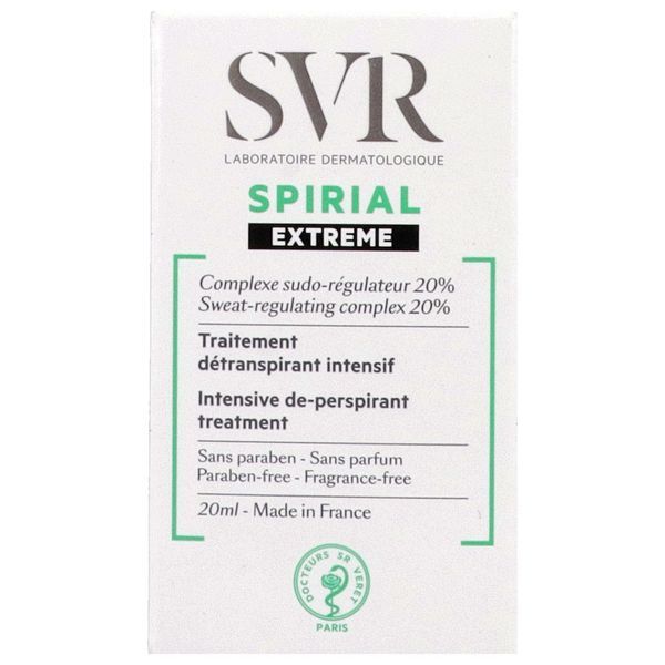 SVR Spirial Extrême Traitement Détranspirant Intensif 20 ml