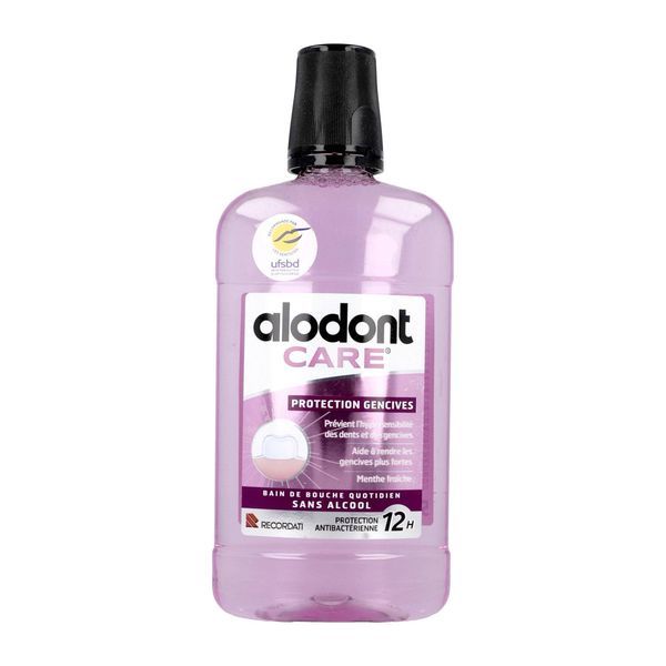 ALODONT CARE SENSIBILITE BAIN DE BOUCHE Bain de bouche fluoré, arôme menthe fraîche, fl 500 ml