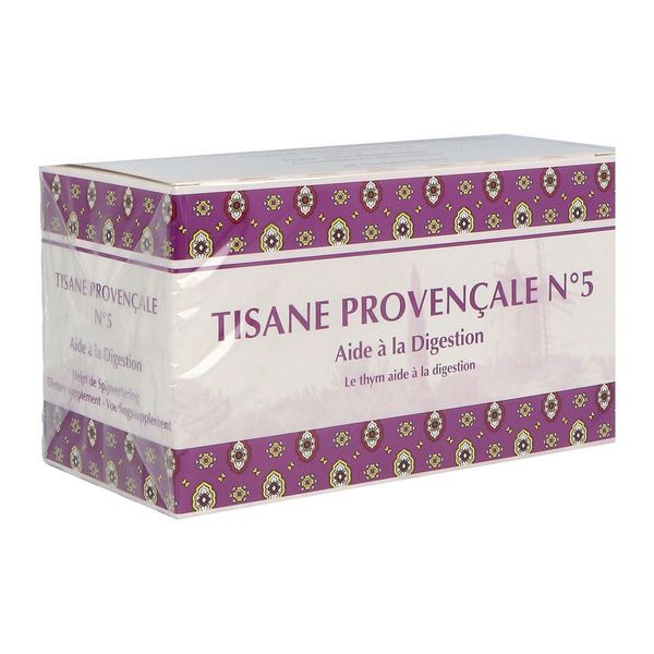 TISANE PROVENCALE N° 5 DIGESTION Sachet, complément alimentaire à base de plantes, bt 24