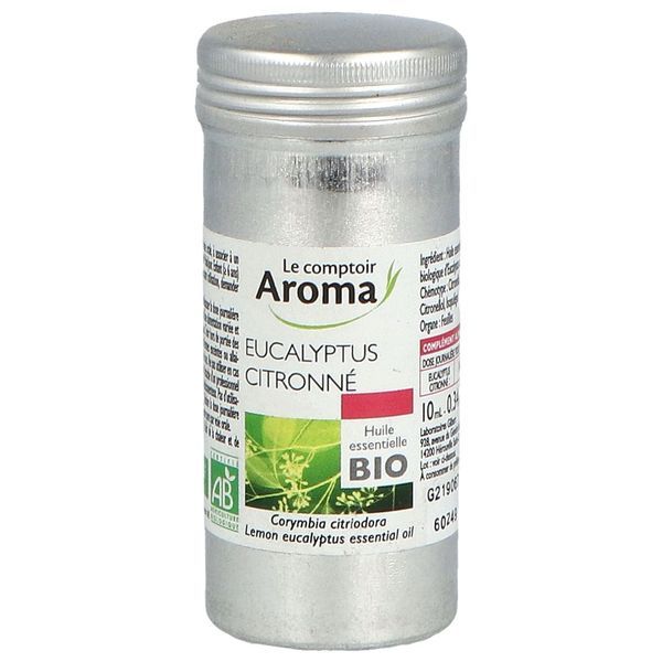 Comptoir Aroma Huile Essentielle Eucalyptus Citronne Bio Flacon 10 Ml 1
