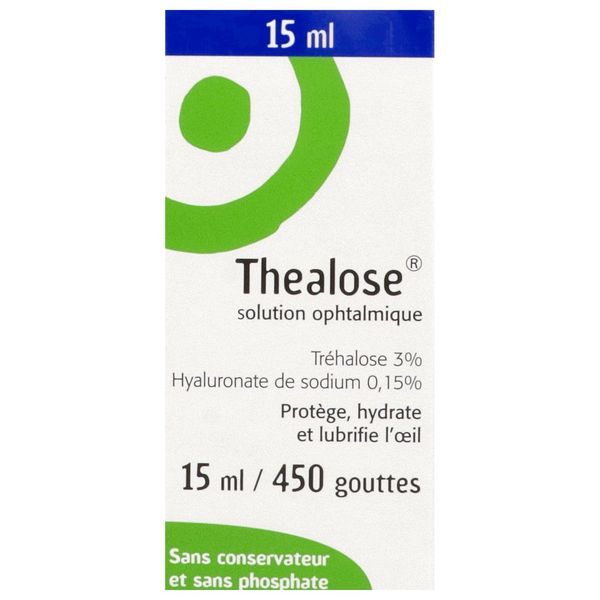 THEALOSE solution ophtalmique flacon 15 ml