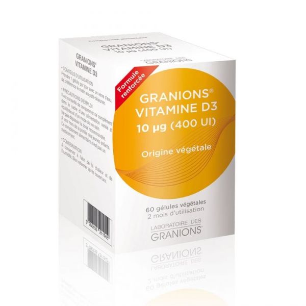 Granions vit d3 10mg gelu bt60