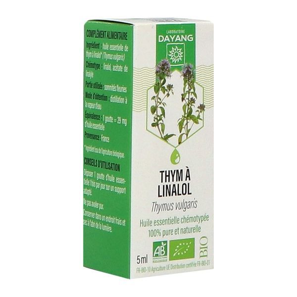 Dayang HE Thym à linalol BIO  - flacon 5 ml