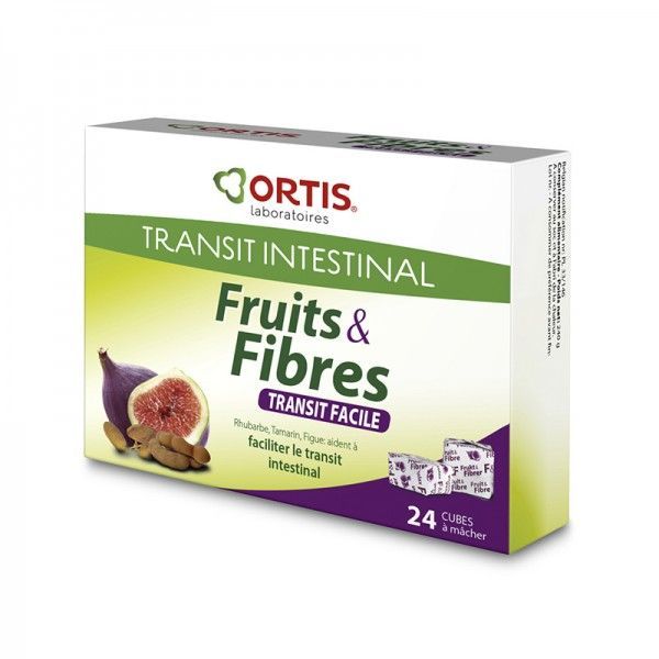 Ortis - Fruits & fibres - 24 cubes