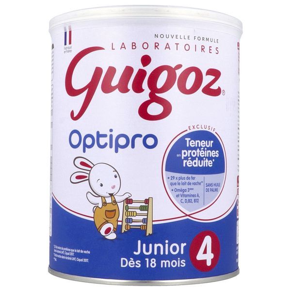 GUIGOZ OPTIPRO 4 JUNIOR Lait de suite pour nourrisson, bt 900 g
