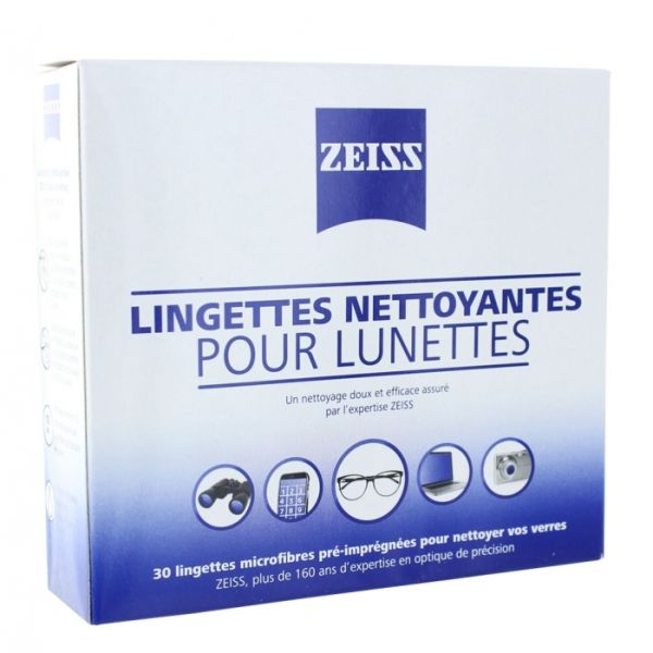 Zeiss Lingettes Nettoyantes Pour Lunettes X30