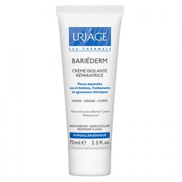 Uriage bariéderm crème tube 75 ml