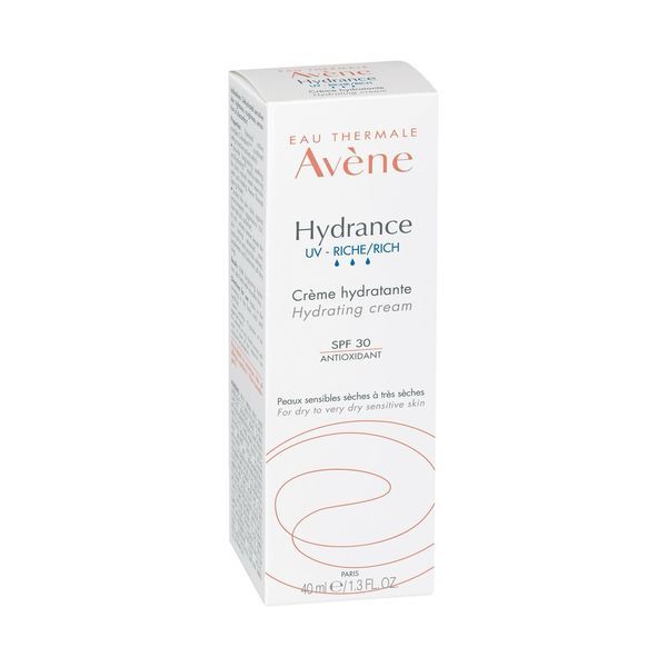 Avene Hydrance Uv Creme Hydrantante Texture Riche Tube 40 Ml 1