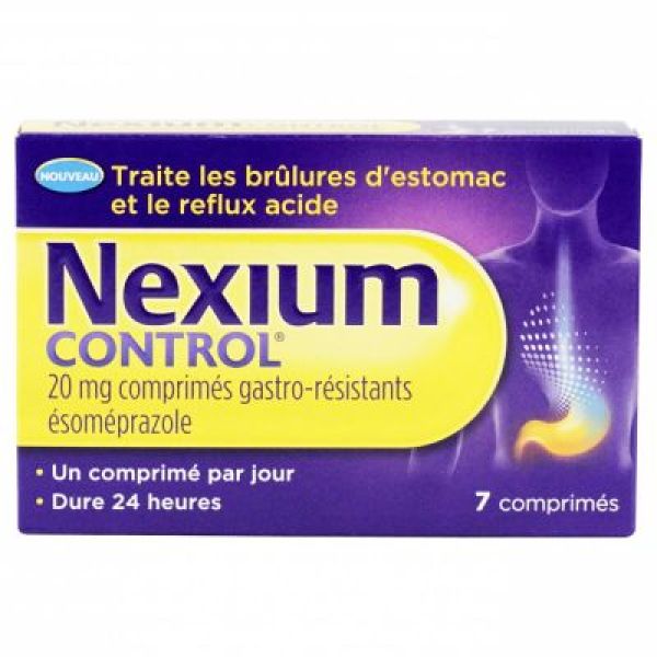 Nexium Control 20 Mg Comprime Gastro-Resistant B/7