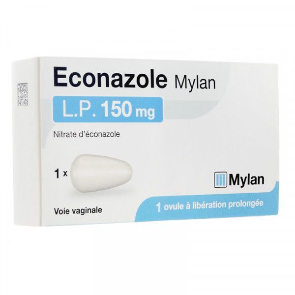 Econazole Mylan Lp 150 Mg Ovule A Liberation Prolongee