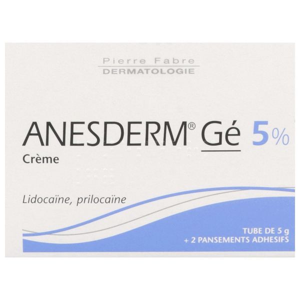 ANESDERM GE 5 % CREME 5G