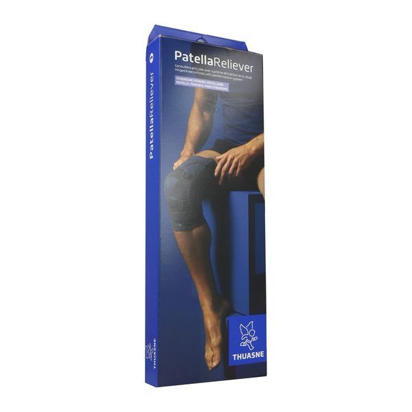 PATELLARELIEVER Genouillère rotulienne articulée pour réalignement de la rotule, droit, taille 2, unité