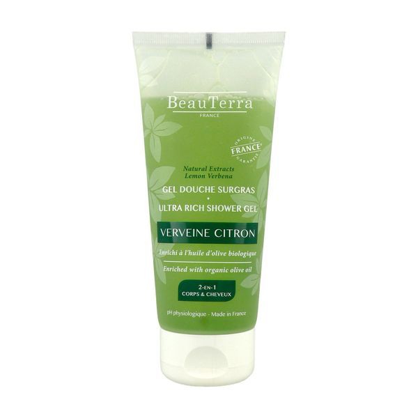 Beauterra Gel Douche Surgras Verveine Citron Tube 200 Ml 1