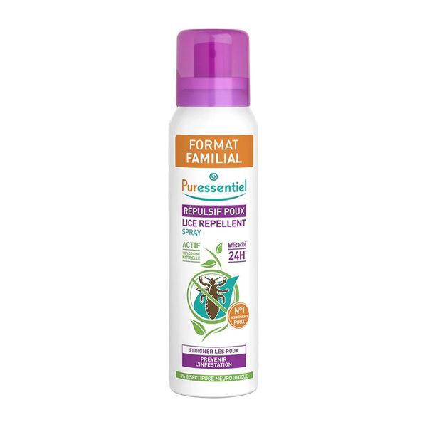 Puressentiel Spray Repulsif Poux Format Familial 200Ml