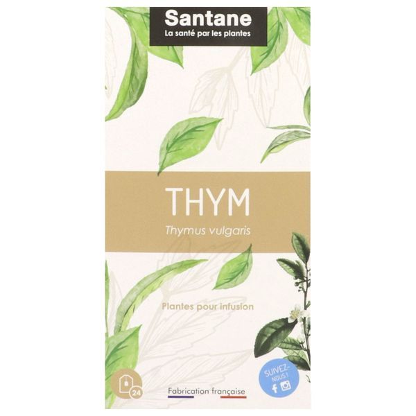 Santane Infusion Thym Sachet Boite 24