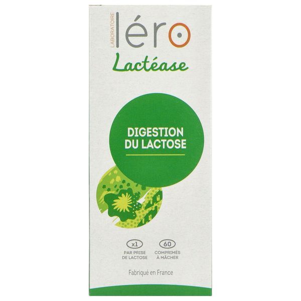 Léro Lactéase Digestion du Lactose 60 Comprimés