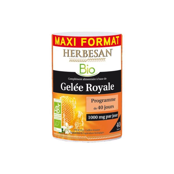 Herbesan Gelée Royale Bio 40 g