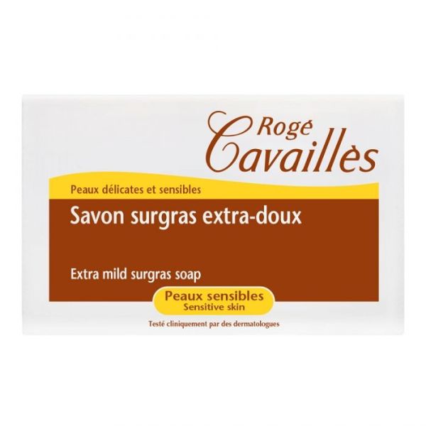 ROGE CAVAILLES SAVON SURGRAS Savon surgras extradoux, pain 250 g