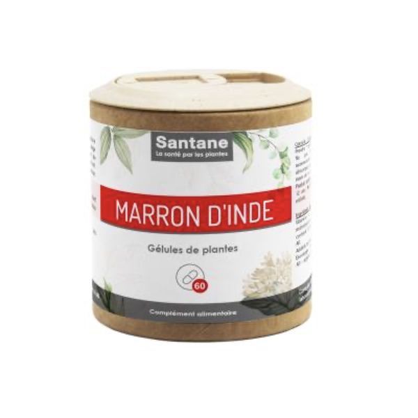SANTANE GELULE MARRON D'INDE Gélule, complément alimentaire à base de marron d'inde, bt 160
