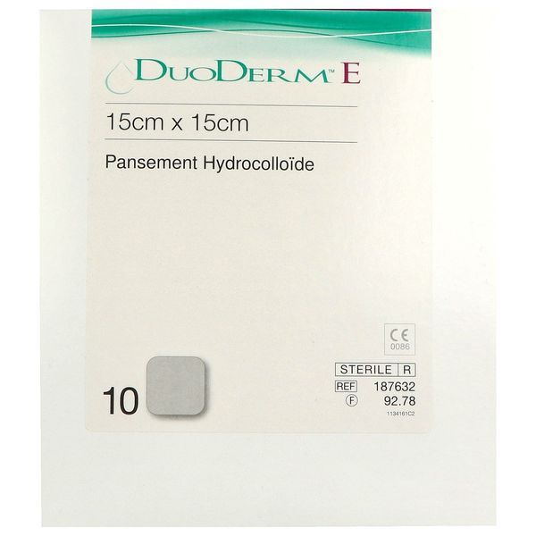 DUODERM E PANS HYDRO15X15 10 T