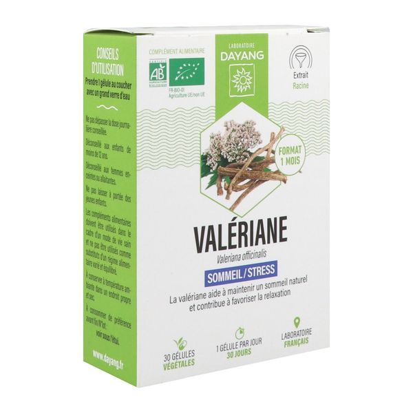 DAYANG VALERIANE BIO GELULE BOITE 30