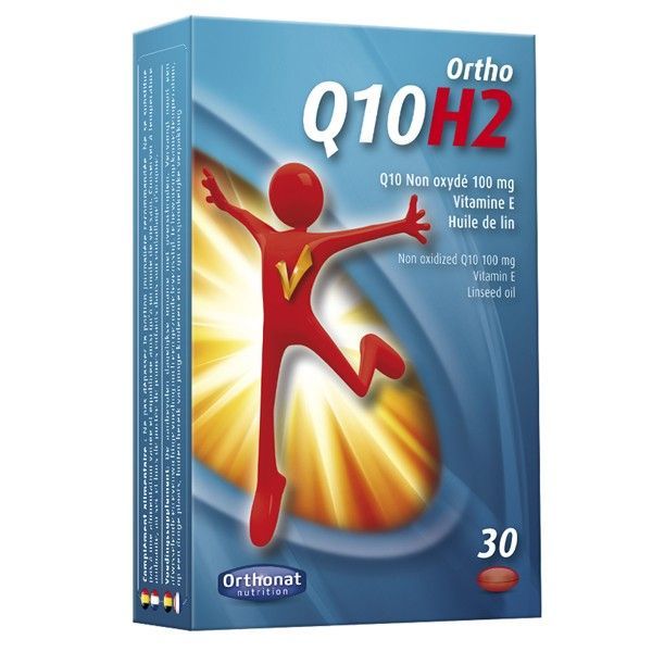 Orthonat Ortho Ubiquinol Q10 (ex: Ortho Q10 H2) - 30 gélules