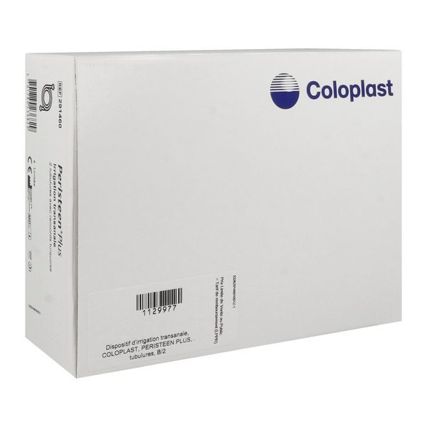 PERISTEEN PLUS IRRIGATION TRANSANALE TUBULURE Tubulure avec connecteur pour irrigation transanale, bt 2
