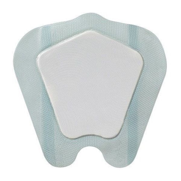 Biatain® Sacrum - 3DFIT Technology - Boîte de 5 pansements Hydrocellulaires adhésifs forme sacrum - 23 x 23 cm Référence: 334850