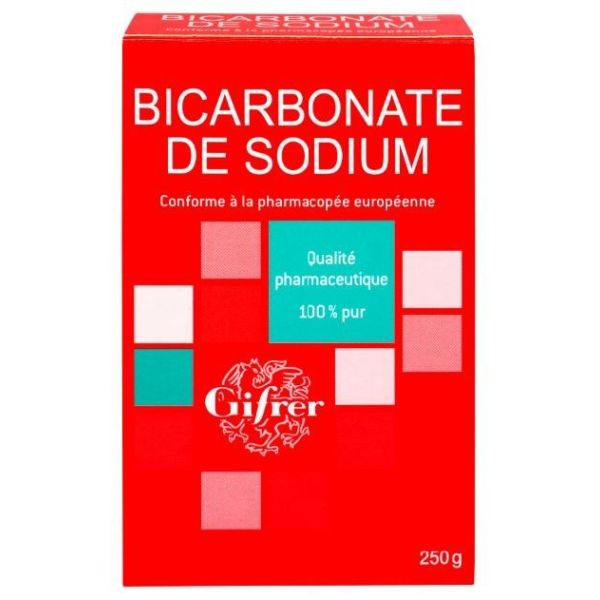 Gifrer bicarbonate de sodium pdr bt250g 1