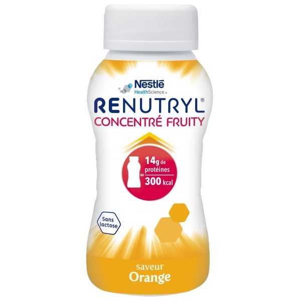 Renutryl Concentre Fruity Saveur Orange Liquide Bouteille 200 Ml 4