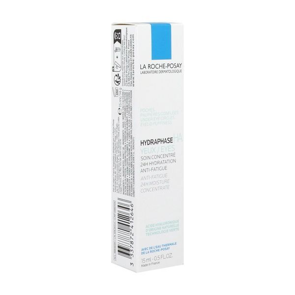 HYDRAPHASE HA CONTOUR YEUX Concentré réhydratant défatigant, flacon pompe 15 ml