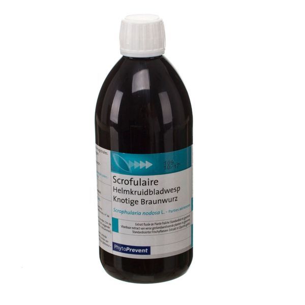 EPS SCROFULAIRE  500ML Extraits fluides de Plantes fraîches Standardisés et Glycérinés