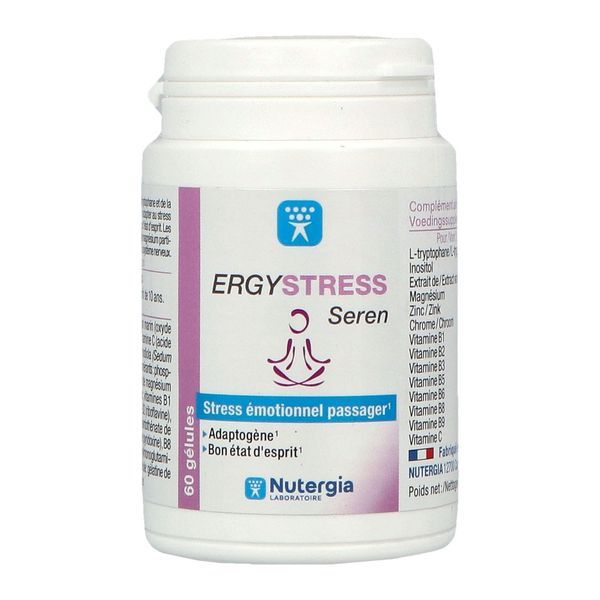 Ergystress Seren 60 Gelules Nutergia