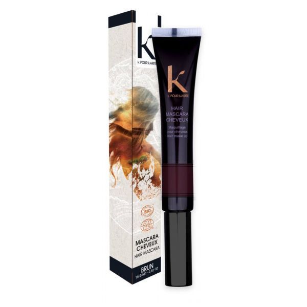K pour Karite Mascara cheveux Brun BIO n°2 - 15 g