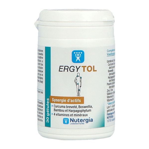 Ergytol 30 Gelules Nutergia