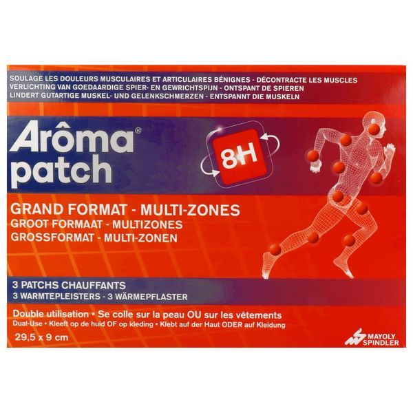 Aroma Patch Chauffant Multi-Zones Grand Modele Boite 3