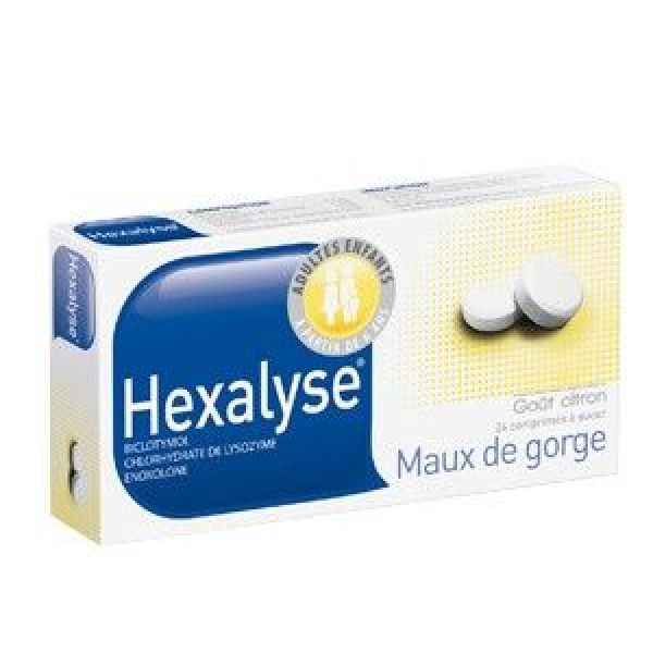 HEXALYSE comprimé à sucer B/24