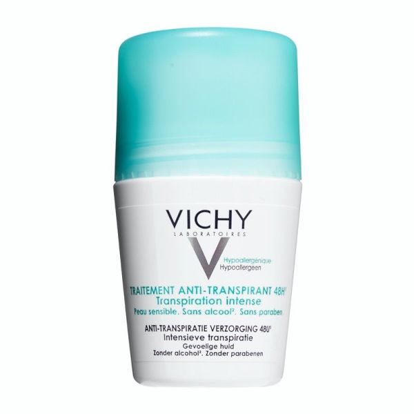 Vichy Deodorant Anti-Transpirant Transpi Intense S.Parfum S.Etui Bille 50 Ml 1