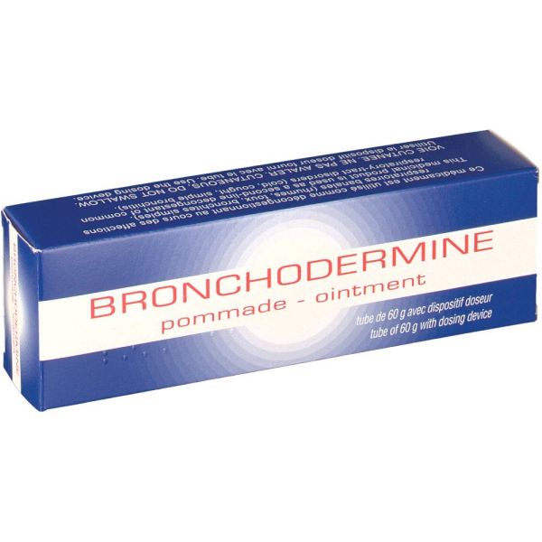 Bronchodermine Pommade 1 Tube(S) Aluminium Verni De 60 G Avec Dispositif(S) Doseur(S) Polystyrene