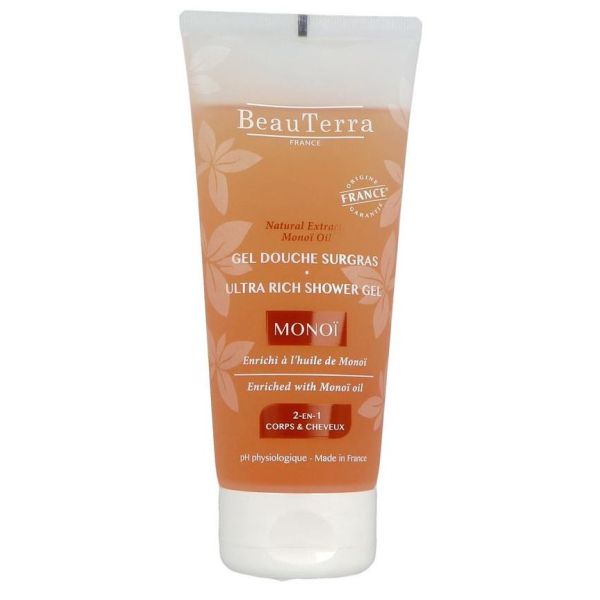 BEAUTERRA GEL DCH S/G MONOI 200ml