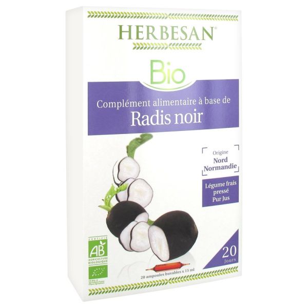 Herbesan Phyt Radis Noir Bio Solution Amp 15 Ml 20