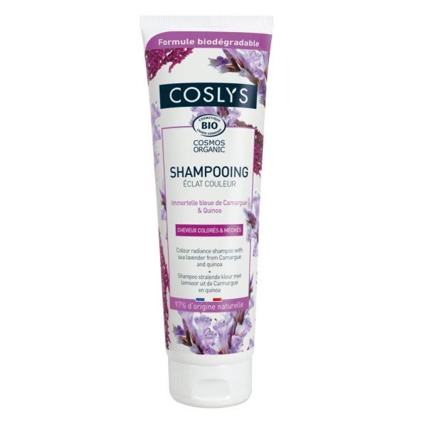 Coslys Shampoing cheveux colorés et méchés BIO - 250 ml