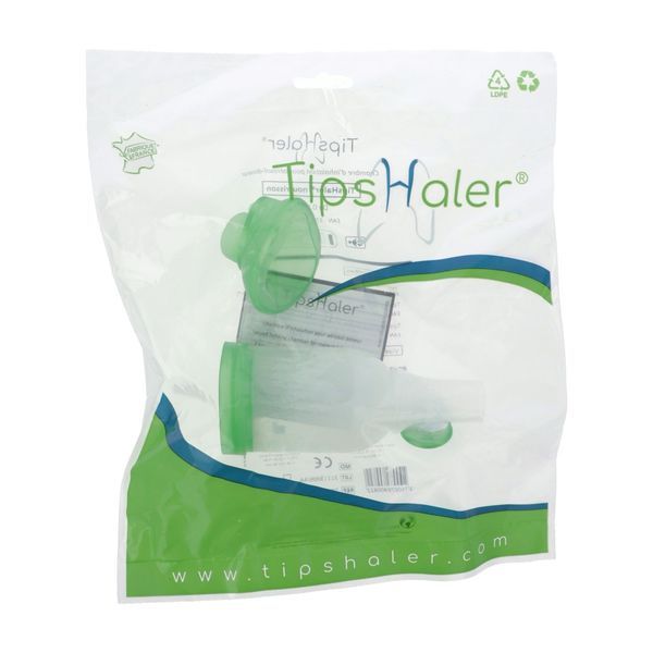 TIPSHALER CHAMBRE D'INHALATION + MASQUE NOURRISSON Chambre d'inhalation avec masque nourrisson, unité