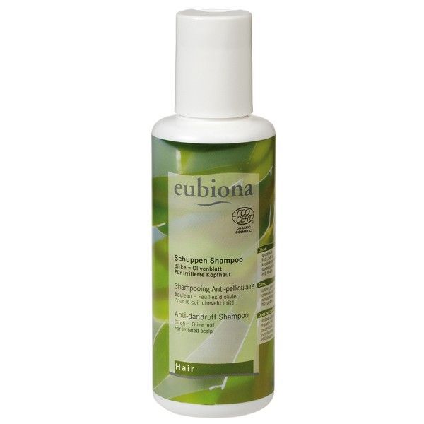 Eubiona Shampoing anti-pelliculaire bouleau, feuilles d'olivier BIO - 200 ml