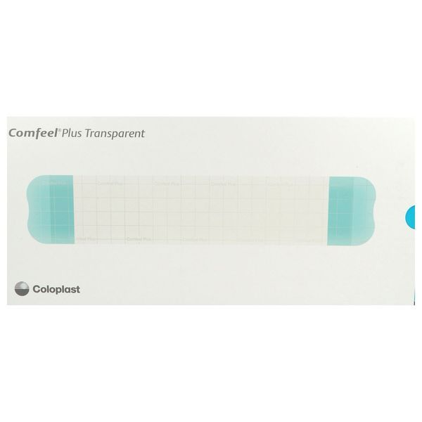 COMFEEL PLUS TRANSPARENT Pansement hydrocolloïde transparent, semiperméable, stérile, 5 cm x 25 cm (ref. 335481), bt 10