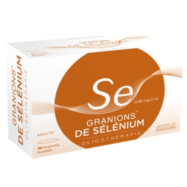 Granions De Selenium 0,96 Mg/2 Ml Suspension Buvable B/30