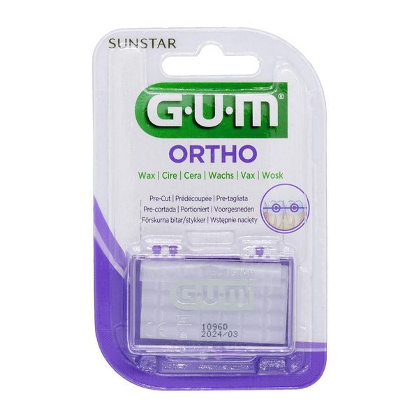 Gum cire orthodontique translucide