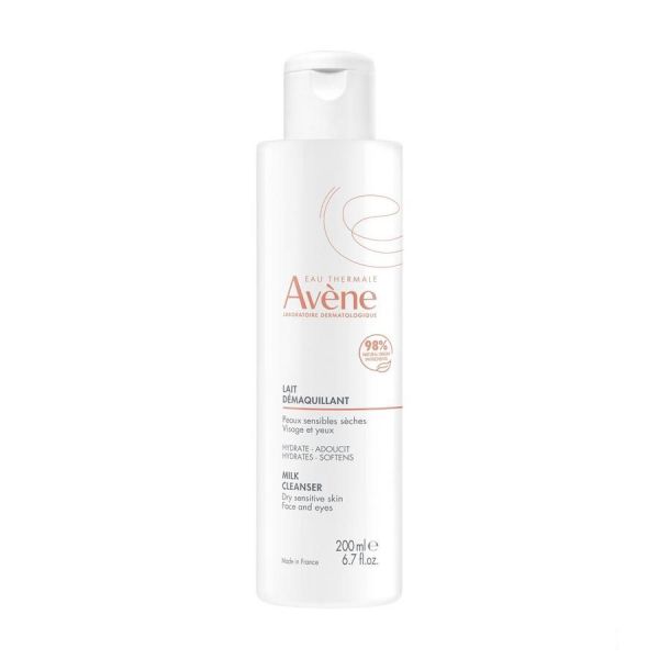 Avene Lait Demaquillant Flacon 200 Ml 1