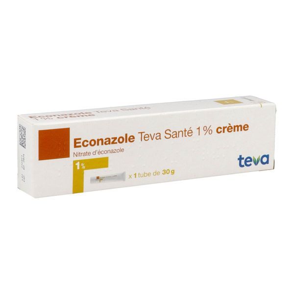 ECONAZOLE TEVA SANTE Crème 1 %, tube 30 g