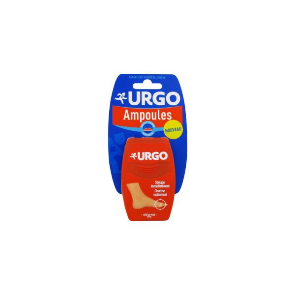 Urgo Ampoule Ultra Discret Cote Du Pied Pansement Boite 6,1*3,5 Cm 6